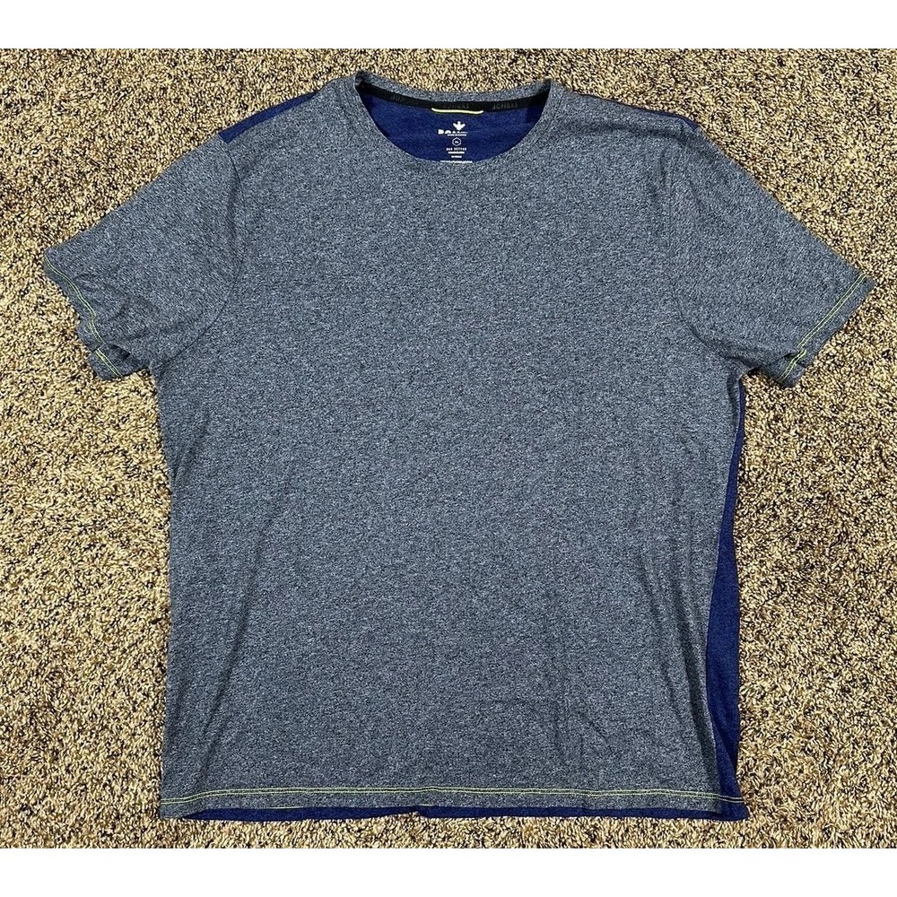 Bombas Short Sleeve Colorblock Crewneck Bee Better T-Shirt Men's Blue‎ Size XL